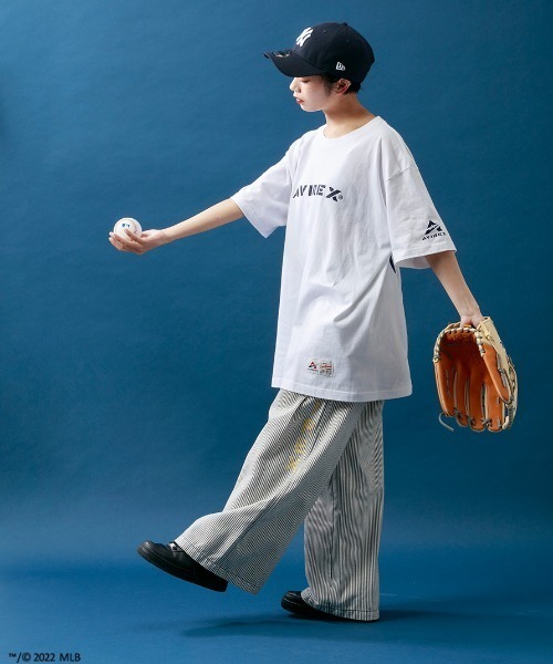 AVIREX（アヴィレックス）の「【× NEW ERA】MLB × AVIREX 9サーティ ヤンキース ベースボール キャップ / 9THRTY Yankees BASEBALL CAP（キャップ・レディース・ネイビー・F）」の12枚目の写真