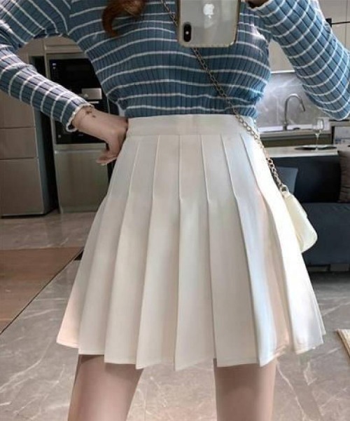 gossip!ロサンゼルス(ゴシップロサンゼルス)の「プリーツミニスカート(スカート・レディース・ホワイト/ブラック/グレー・S/M)」の20枚目の写真