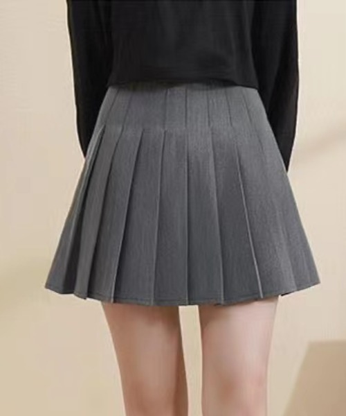 gossip!ロサンゼルス(ゴシップロサンゼルス)の「プリーツミニスカート(スカート・レディース・ホワイト/ブラック/グレー・S/M)」の10枚目の写真