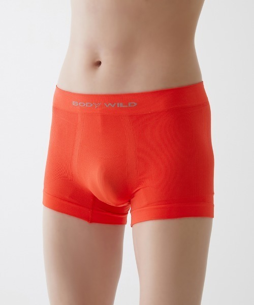 BODY WILD（ボディーワイルド）の「BODY WILD/ボディワイルド 3D-BOXER ローライズ ボクサーパンツ（ボクサーパンツ・メンズ・ローズ/ネイビー/ブラック/レッド・MEDIUM/LARGE/X-LARGE）」の5枚目の写真