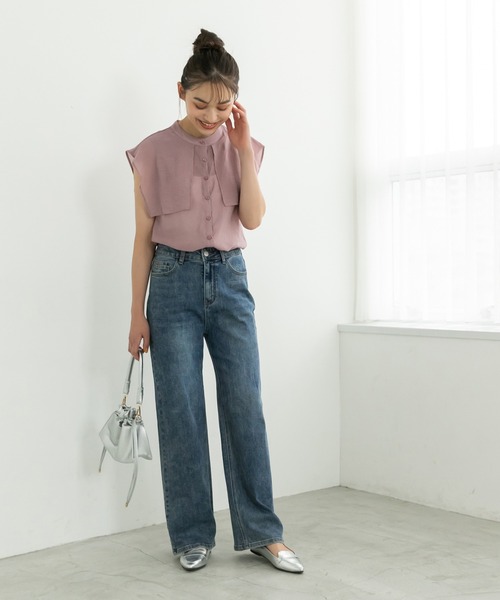 セール】ミラクルストレッチストレートデニム（デニムパンツ