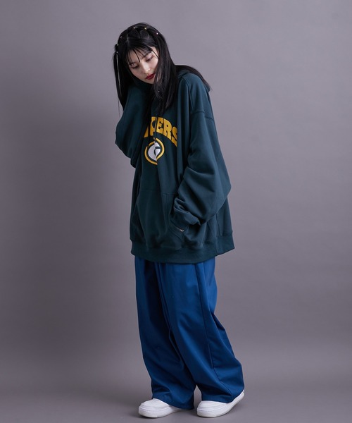 re_k by JUNRED（レクバイジュンレッド）の「re_k by JUNRED / NFLバルーンBIGスウェットプルパーカー（パーカー・メンズ・パープル/グレー/モスグリーン/レッド系その他2・S/M/L）」の14枚目の写真