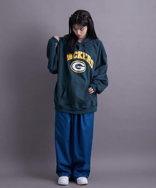 re_k by JUNRED（レクバイジュンレッド）の「re_k by JUNRED / NFLバルーンBIGスウェットプルパーカー（パーカー・メンズ・パープル/グレー/モスグリーン/レッド系その他2・S/M/L）」の15枚目の写真