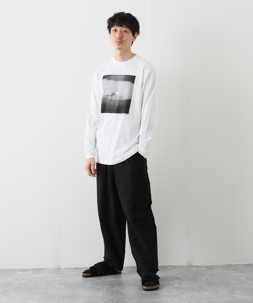 JOURNAL STANDARD（ジャーナルスタンダード）の「【THE DAY PHOTOGRAPHY×Yoo Hoo Store】PEAK L/S TEE（Tシャツ/カットソー・メンズ・ホワイト・MEDIUM/LARGE）」の5枚目の写真