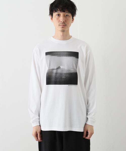 JOURNAL STANDARD（ジャーナルスタンダード）の「【THE DAY PHOTOGRAPHY×Yoo Hoo Store】PEAK L/S TEE（Tシャツ/カットソー・メンズ・ホワイト・MEDIUM/LARGE）」の9枚目の写真