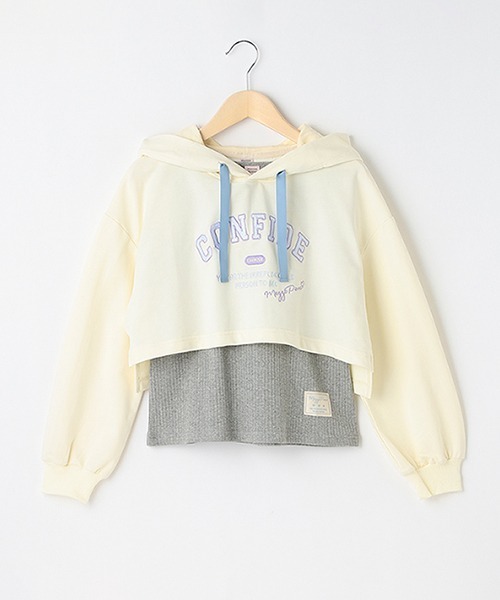 メゾピアノ フードパーカー ポップアップ メゾピアノ フードパーカー ポップアップ メゾピアノ フード