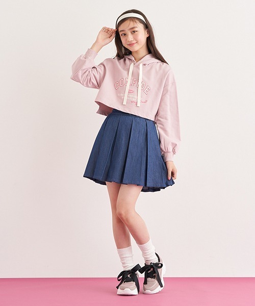 メゾピアノ フードパーカー ポップアップ メゾピアノ フードパーカー ポップアップ メゾ ピアノ(mezzo