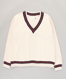 CAL O LINE | CAL O LINE /キャルオーライン　V-NECK TILDEN　ブイネックチルデン(ニット/セーター)