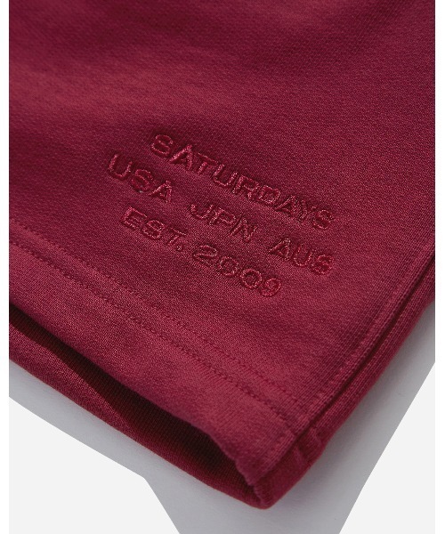 Saturdays NYC（サタデーズ ニューヨークシティ ）の「Delancy Intl Sweat Short（その他パンツ・レディース・キナリ/グリーン/ワイン・M/L/S/X-SMALL）」の15枚目の写真