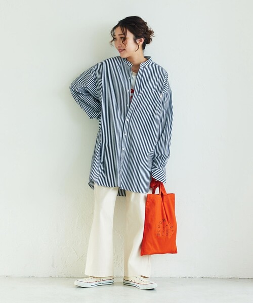 FREAK'S STORE（フリークスストア）の「【限定展開】MACOBER×FREAK'S STORE/マコバー　別注フレンチワークパンツ（その他パンツ・レディース・ブラック/ベージュ/パープル/ネイビー/オリーブ/ナチュラル/イエロー・38/36）」の21枚目の写真