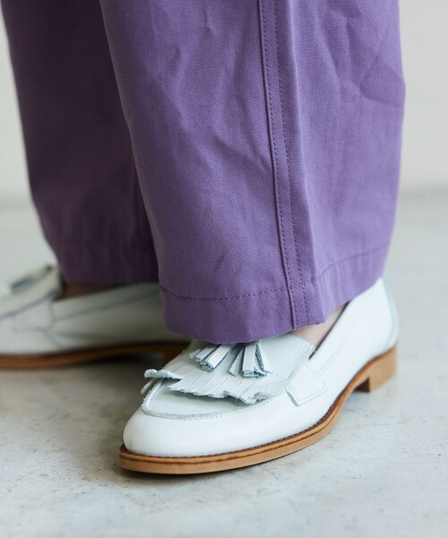 FREAK'S STORE（フリークスストア）の「【限定展開】MACOBER×FREAK'S STORE/マコバー　別注フレンチワークパンツ（その他パンツ・レディース・ブラック/ベージュ/パープル/ネイビー/オリーブ/ナチュラル/イエロー・38/36）」の19枚目の写真