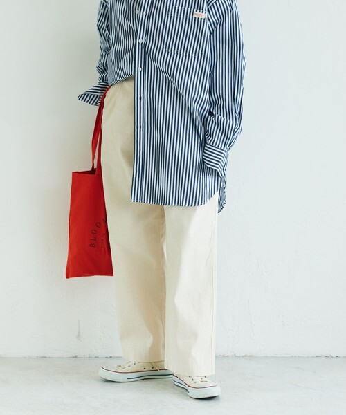 FREAK'S STORE（フリークスストア）の「【限定展開】MACOBER×FREAK'S STORE/マコバー　別注フレンチワークパンツ（その他パンツ・レディース・ブラック/ベージュ/パープル/ネイビー/オリーブ/ナチュラル/イエロー・38/36）」の17枚目の写真