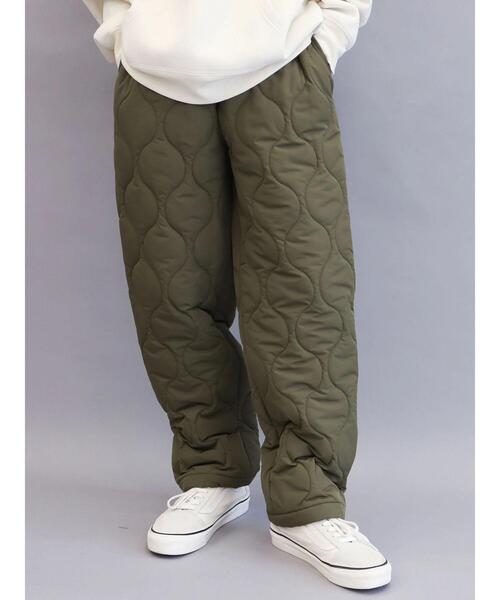 CRAFT STANDARD BOUTIQUE（クラフトスタンダードブティック）の「キルティングパンツ（その他パンツ・メンズ・カーキ/ブラック・M/L/LL）」の3枚目の写真