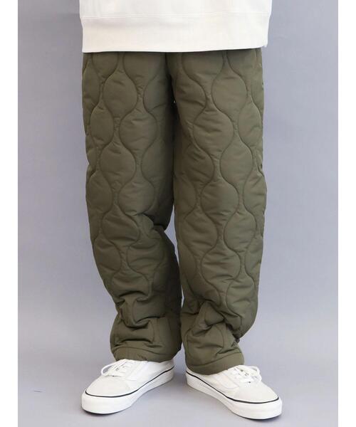 CRAFT STANDARD BOUTIQUE（クラフトスタンダードブティック）の「キルティングパンツ（その他パンツ・メンズ・カーキ/ブラック・M/L/LL）」の4枚目の写真