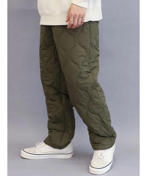 CRAFT STANDARD BOUTIQUE（クラフトスタンダードブティック）の「キルティングパンツ（その他パンツ・メンズ・カーキ/ブラック・M/L/LL）」の5枚目の写真