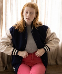 koe（コエ）の「【全量回収】ビックシルエットライトスタジャン（スタジャン・メンズ）」