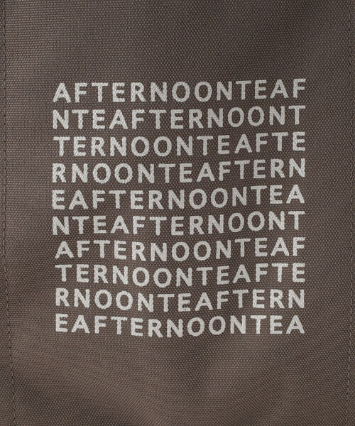 Afternoon Tea（アフタヌーンティー）の「スクエアロゴ柄保冷バスケットバッグ（エコバッグ/サブバッグ・レディース・グレー・ONE SIZE）」の5枚目の写真