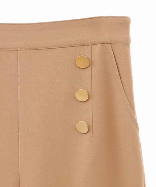 31 Sons de mode（トランテアン　ソン　ドゥ　モード）の「マリンフレアパンツ（その他パンツ・レディース・ブラック/キャメル・36/38）」の3枚目の写真