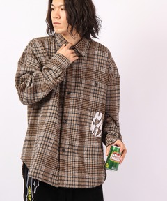 セール】ツイード チェック マッキノー ジャケット（ブルゾン