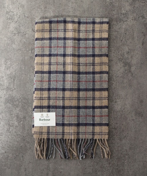 Barbour（バブアー）の「【BARBOUR/バブアー】Tartan lambswool scarf/タータンチェック ラムズウール スカーフ/マフラー（マフラー・メンズ・レッド系/グレー系/ベージュ系/カーキ系/グリーン系/グリーン系1/ネイビー系/ネイビー系1/カーキ系1/レッド系1・FREE）」の13枚目の写真