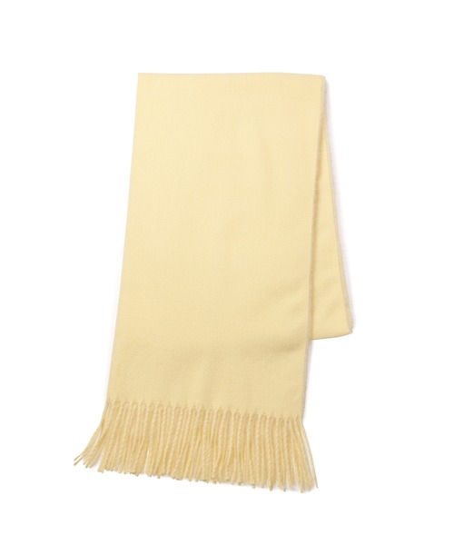 VIS（ビス）の「リサイクルポリなめらかタッチ無地ストール（マフラー・レディース・キナリ/ベージュ/グレー/イエロー系その他2/ブラック・FREE）」の9枚目の写真