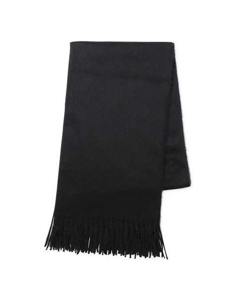 VIS（ビス）の「リサイクルポリなめらかタッチ無地ストール（マフラー・レディース・キナリ/ベージュ/グレー/イエロー系その他2/ブラック・FREE）」の11枚目の写真