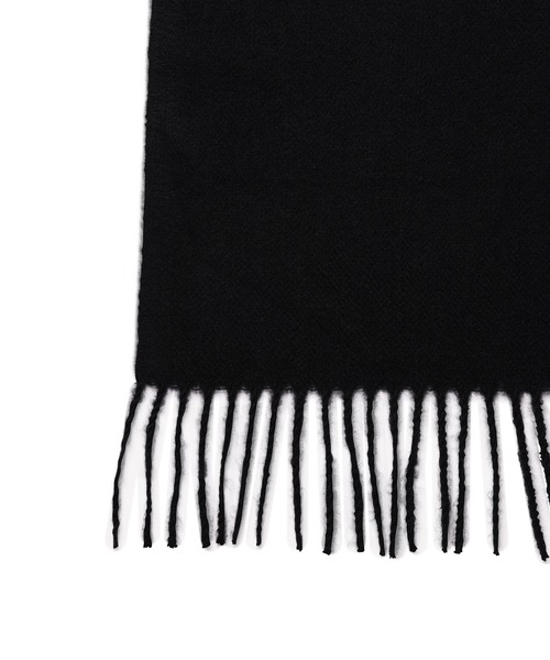 VIS（ビス）の「リサイクルポリなめらかタッチ無地ストール（マフラー・レディース・キナリ/ベージュ/グレー/イエロー系その他2/ブラック・FREE）」の17枚目の写真