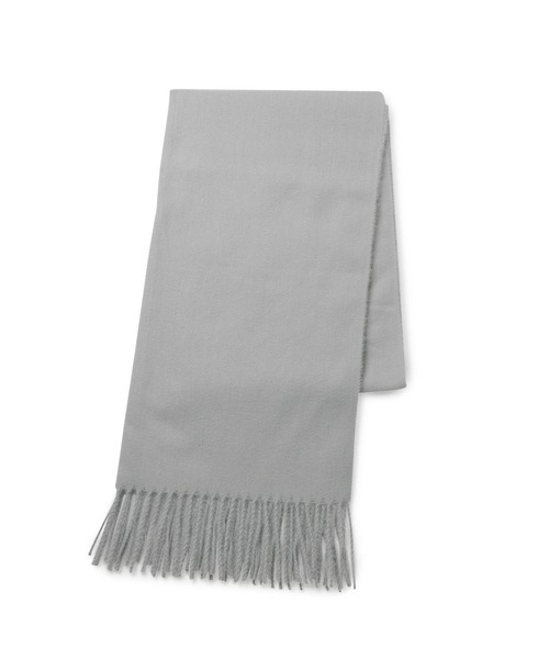 VIS（ビス）の「リサイクルポリなめらかタッチ無地ストール（マフラー・レディース・キナリ/ベージュ/グレー/イエロー系その他2/ブラック・FREE）」の7枚目の写真