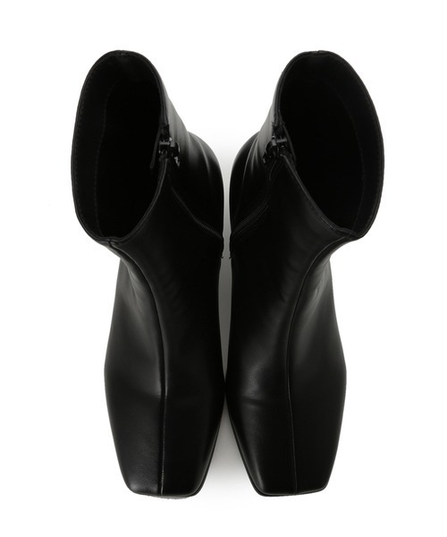 SNIDEL(スナイデル)の「スクエアショートブーツ(ブーツ・レディース・ブラック/ダークブラウン/モカ・SMALL/MEDIUM/LARGE)」の9枚目の写真