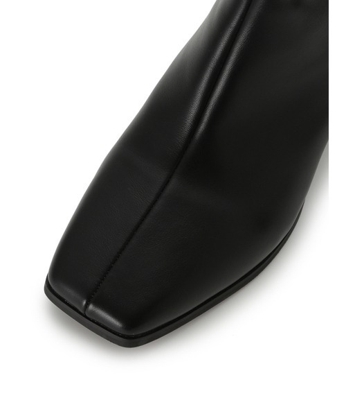 SNIDEL(スナイデル)の「スクエアショートブーツ(ブーツ・レディース・ブラック/ダークブラウン/モカ・SMALL/MEDIUM/LARGE)」の7枚目の写真