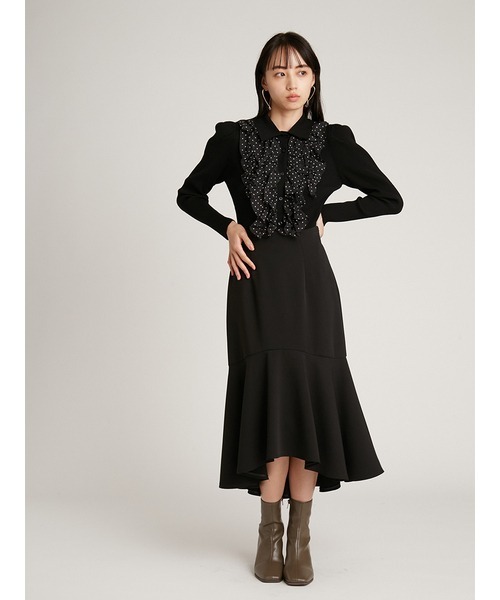 SNIDEL(スナイデル)の「スクエアショートブーツ(ブーツ・レディース・ブラック/ダークブラウン/モカ・SMALL/MEDIUM/LARGE)」の18枚目の写真