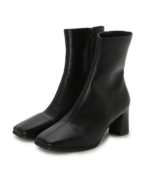 SNIDEL(スナイデル)の「スクエアショートブーツ(ブーツ・レディース・ブラック/ダークブラウン/モカ・SMALL/MEDIUM/LARGE)」の13枚目の写真
