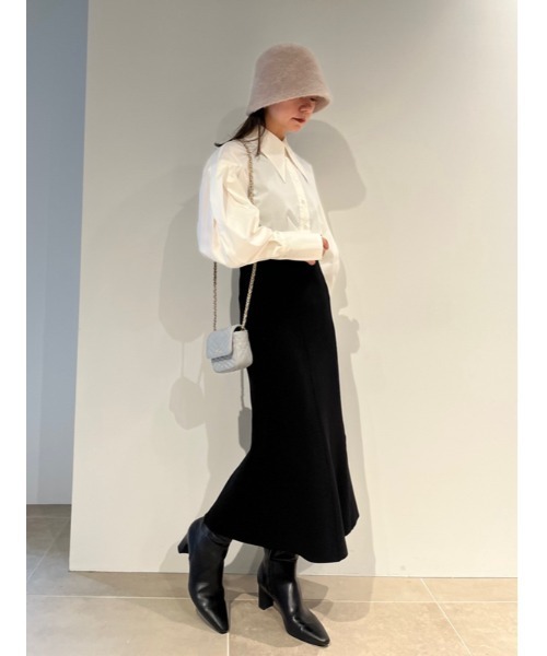 SNIDEL(スナイデル)の「スクエアショートブーツ(ブーツ・レディース・ブラック/ダークブラウン/モカ・SMALL/MEDIUM/LARGE)」の19枚目の写真