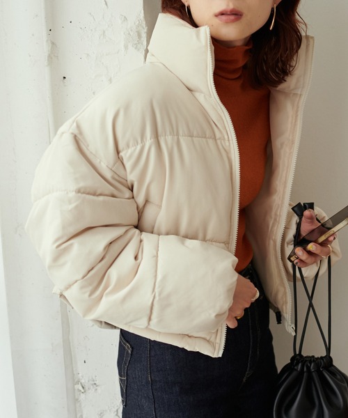 【WEB限定】スタンドショートフェイクダウン