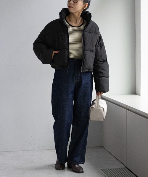 【WEB限定】スタンドショートフェイクダウン