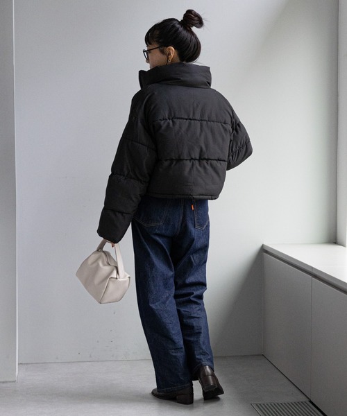 【WEB限定】スタンドショートフェイクダウン