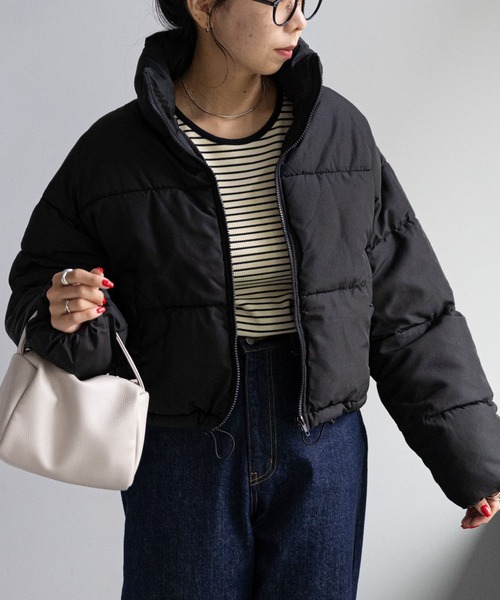 【WEB限定】スタンドショートフェイクダウン