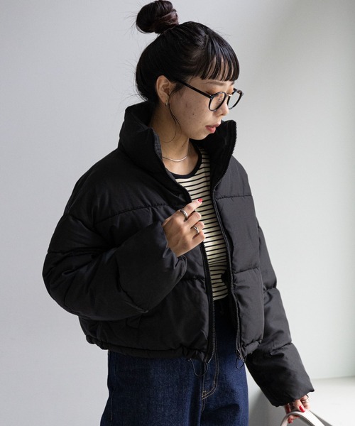 【WEB限定】スタンドショートフェイクダウン