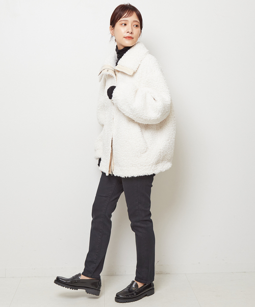 Spick & Span（スピックアンドスパン）の「タックコクーンハーフボア