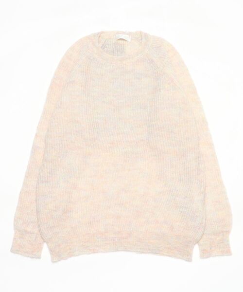 soglia(ソリア)の「SOGLIA/ソリア PORTMIX KID MOHAIR SWEATER(ニット/セーター・レディース・ホワイト/カーキ・M)」の1枚目の写真