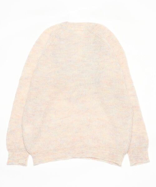 soglia(ソリア)の「SOGLIA/ソリア PORTMIX KID MOHAIR SWEATER(ニット/セーター・レディース・ホワイト/カーキ・M)」の3枚目の写真