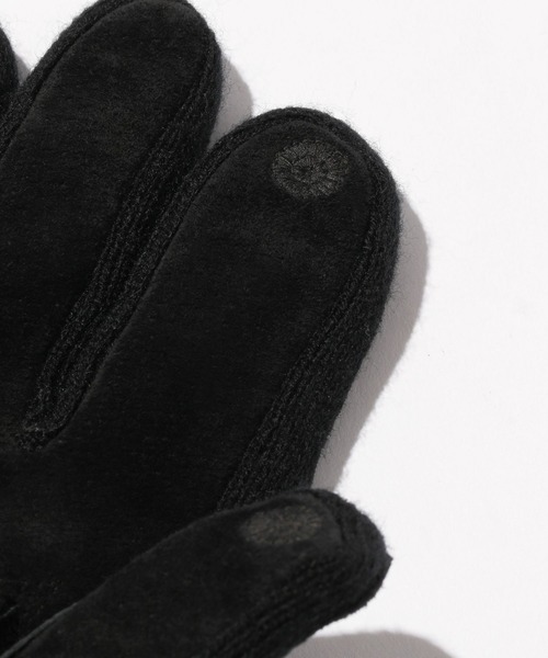 RAGEBLUE（レイジブルー）の「【タッチパネル対応】スウェードコンビグローブ（手袋・メンズ・ブラック/ブラウン・ONE SIZE）」の8枚目の写真