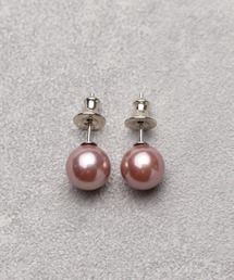 MUSES（ミューズ）の「★MUSES★オーバル淡水パールピアス（ピアス（両耳用））」