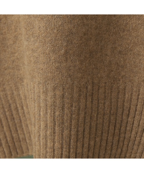 abahouse mavie（アバハウスマヴィ）の「ふわニットVネックプルオーバー（ニット/セーター・レディース・サックスブルー/ライトグレー/ブルー/ピンク/ダークベージュ/ブラック・フリー）」の18枚目の写真