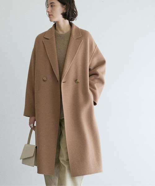 GALLARDAGALANTE（ガリャルダガランテ）の「チェスターコート（チェスターコート・レディース・ライトグレー/キャメル・FREE）」の8枚目の写真