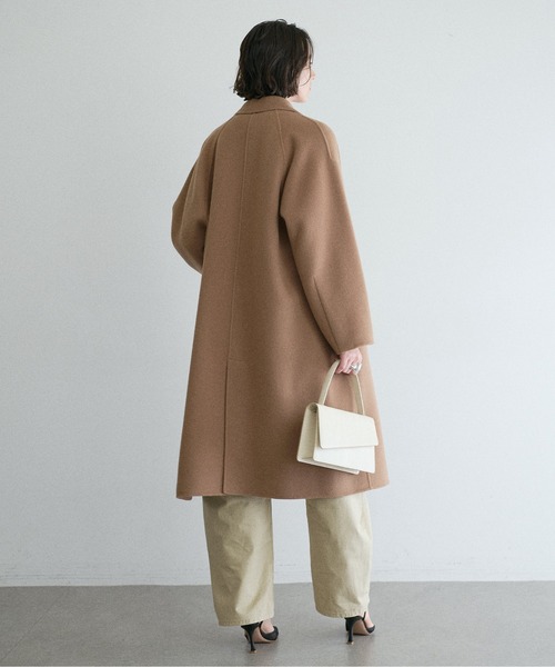 GALLARDAGALANTE（ガリャルダガランテ）の「チェスターコート（チェスターコート・レディース・ライトグレー/キャメル・FREE）」の21枚目の写真