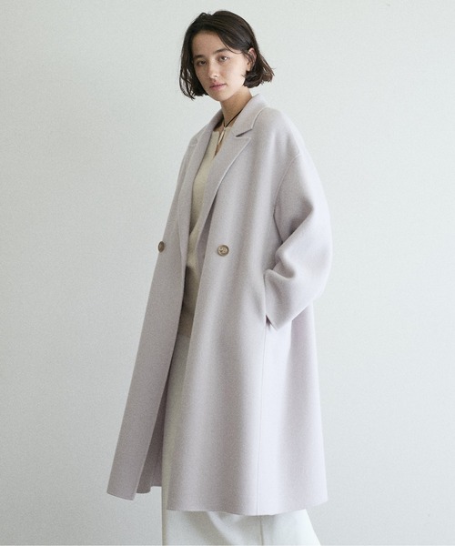 GALLARDAGALANTE（ガリャルダガランテ）の「チェスターコート（チェスターコート・レディース・ライトグレー/キャメル・FREE）」の13枚目の写真