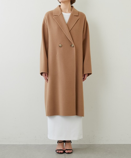 GALLARDAGALANTE（ガリャルダガランテ）の「チェスターコート（チェスターコート・レディース・ライトグレー/キャメル・FREE）」の22枚目の写真