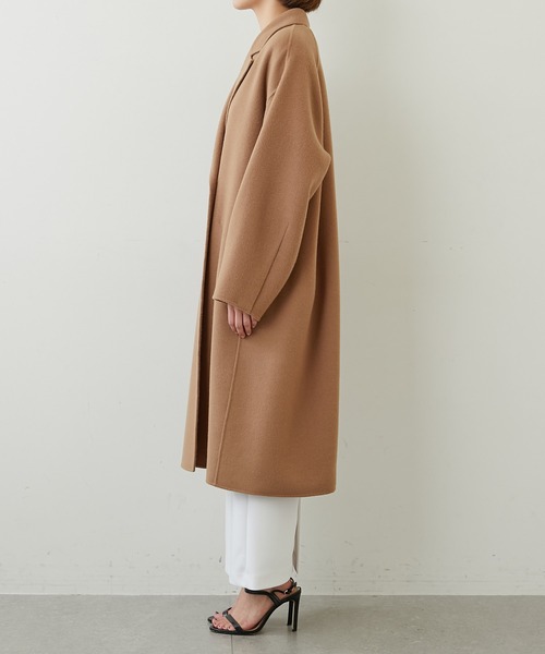 GALLARDAGALANTE（ガリャルダガランテ）の「チェスターコート（チェスターコート・レディース・ライトグレー/キャメル・FREE）」の9枚目の写真