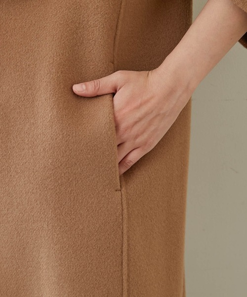 GALLARDAGALANTE（ガリャルダガランテ）の「チェスターコート（チェスターコート・レディース・ライトグレー/キャメル・FREE）」の14枚目の写真